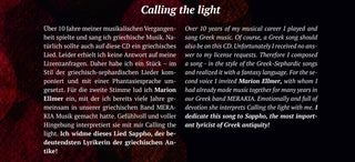 CD - 01 TRINITY OF THE GODDESS - Calling the light (Download)