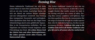 CD - 03 TRINITY OF THE GODDESS - Evening Rise (Download)