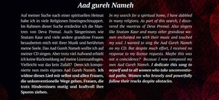 CD - 08 TRINITY OF THE GODDESS - Aad gureh Nameh (Download)