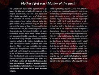 CD - 15 TRINITY OF THE GODDESS - Mother I feel you&Mother of the earth (Download)