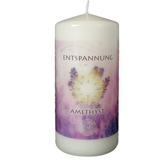 AMETHYST Energiekerze
