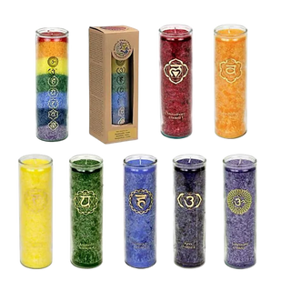 CHAKRA Duftkerze im Glas