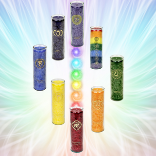 CHAKRA Duftkerze im Glas