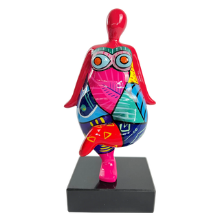 MALLI - Frau - Göttin - Figur pink/bunt