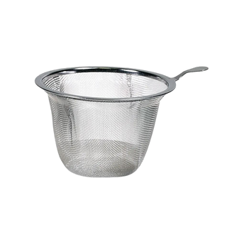 Teetasse Mond mit Sieb