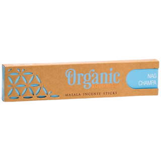 Räucherstäbchen MASALA ORGANIC Nag Champa Blüte