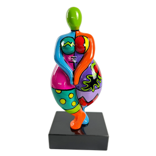 VALLI - Frau - Göttin - Figur  bunt