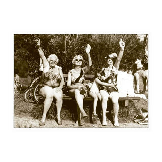 Postkarte Coole Frauen - Verschiedene Varianten