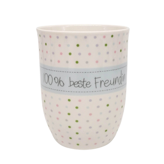 XL-Tasse mit Henkel - 100% BESTE FREUNDIN