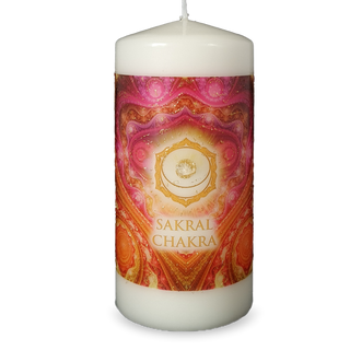 SAKRALCHAKRA Energiekerze